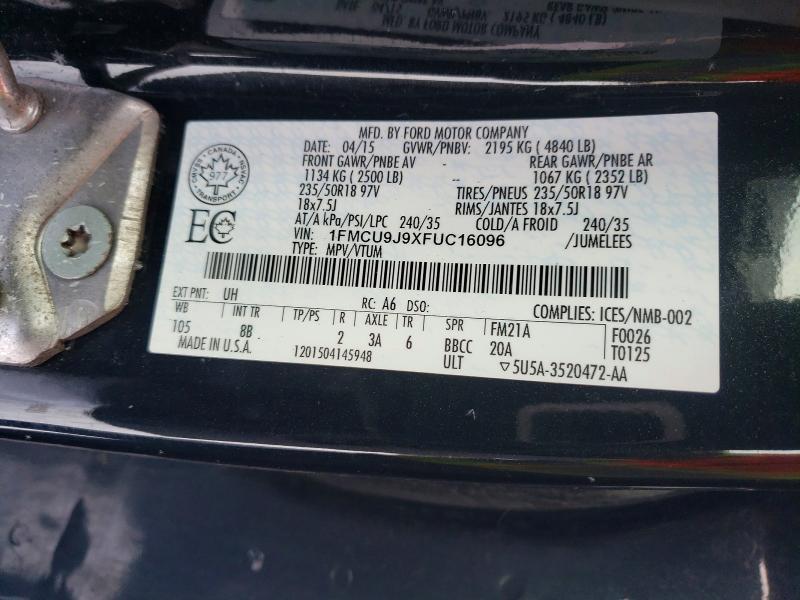 2015 Ford Escape Titanium