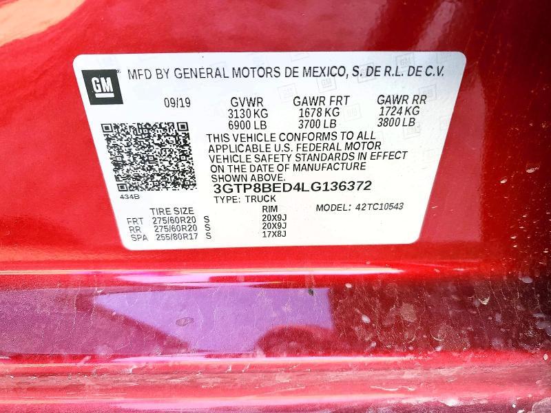2020 GMC Sierra C1500 sle