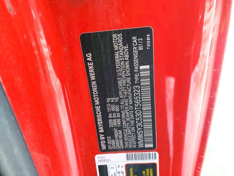 2013 Mini Cooper Roadster s