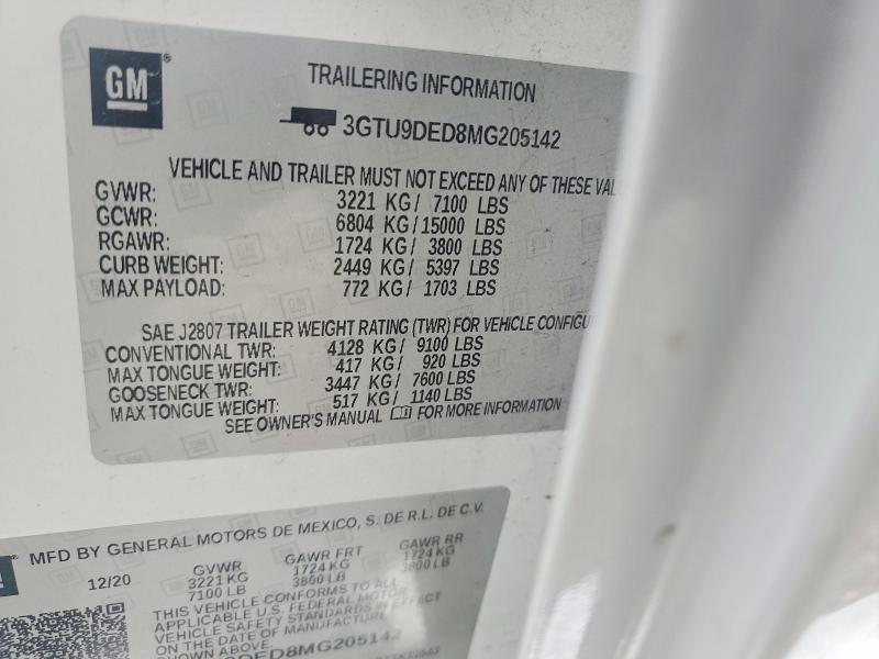 2021 GMC Sierra K1500 slt