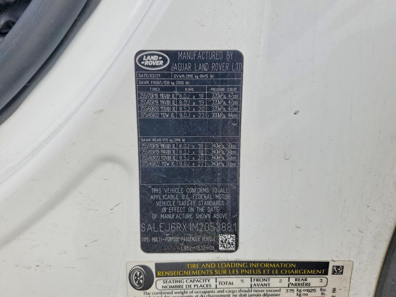 2021 Land Rover Defender 90 s