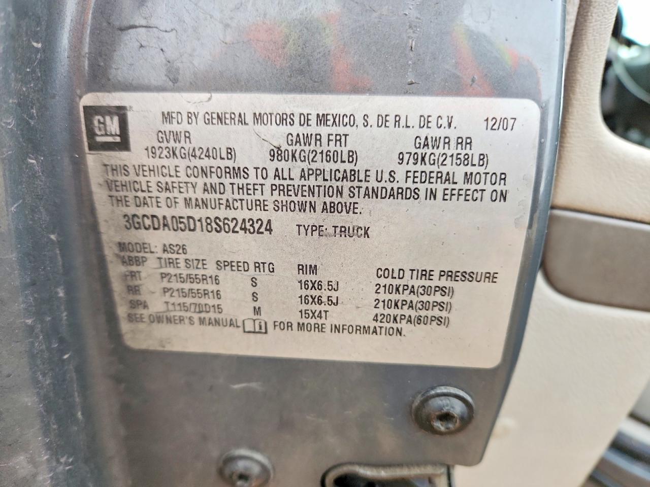 2008 Chevrolet Hhr Panel lt