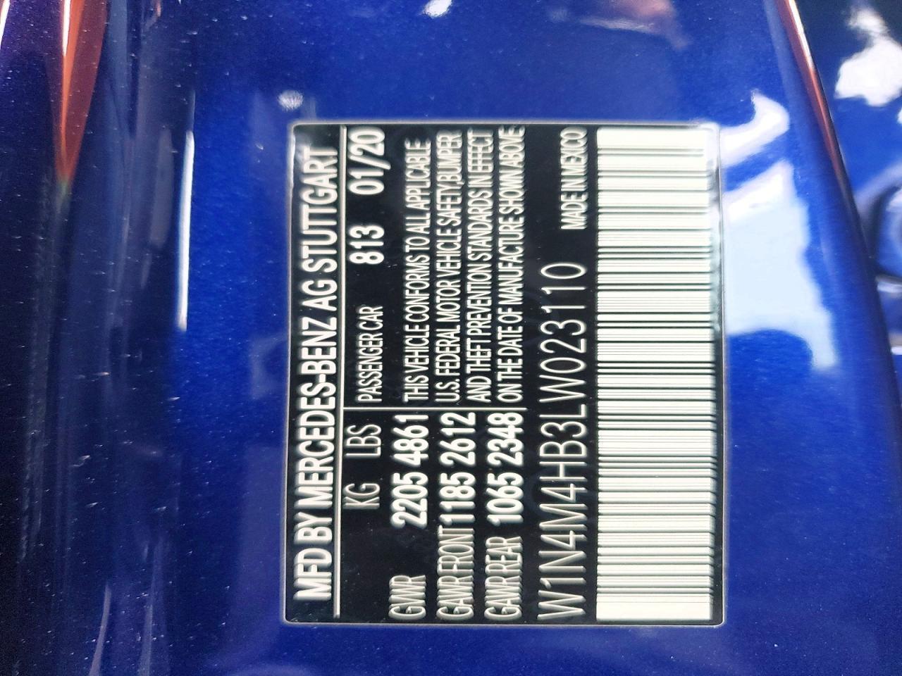 2020 Mercedes-Benz Glb 250 4matic