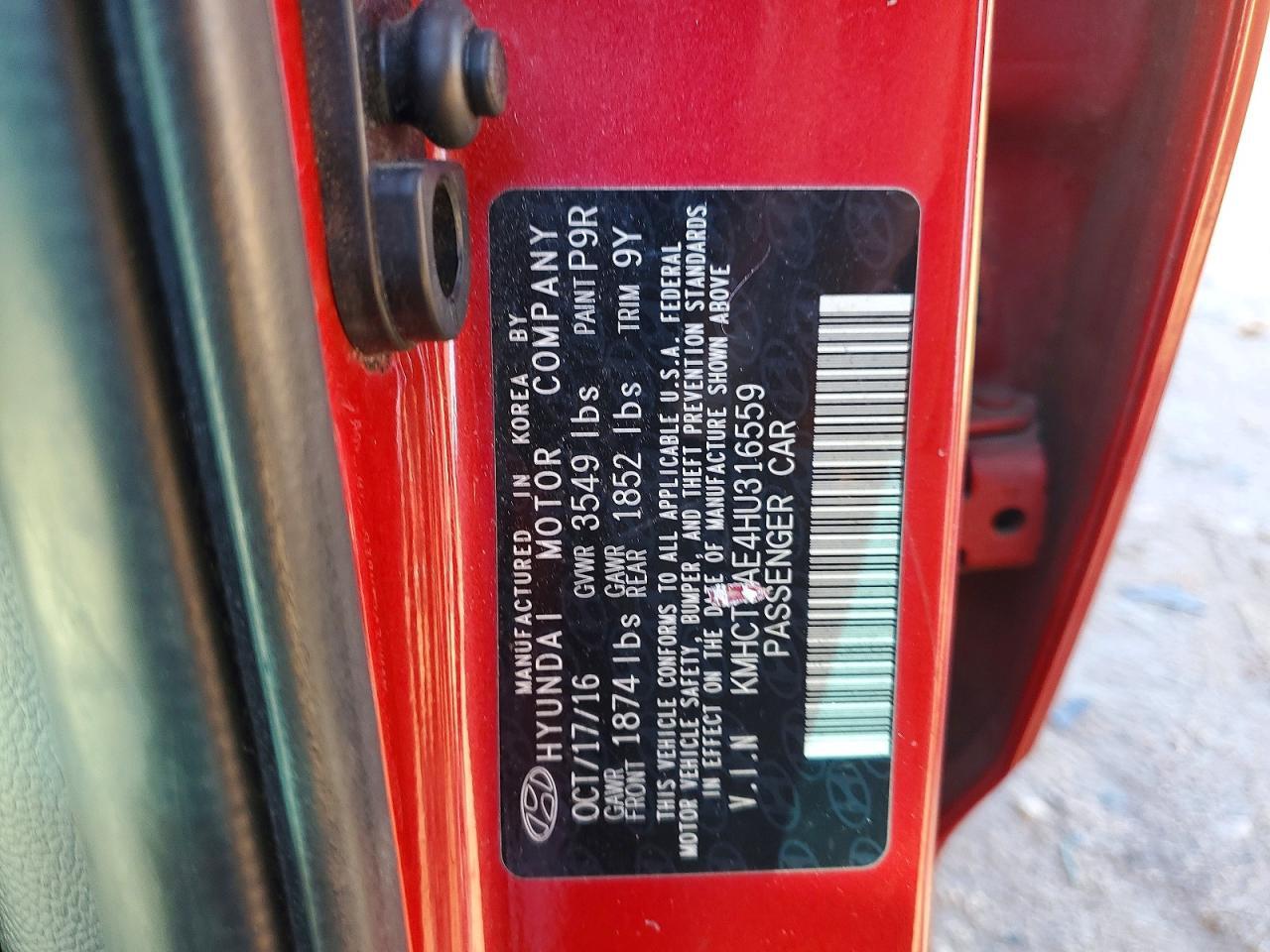 2017 Hyundai Accent se