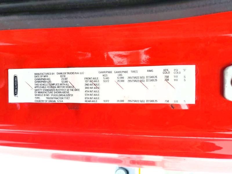 2017 Freightliner Cascadia 125 Semi Truck