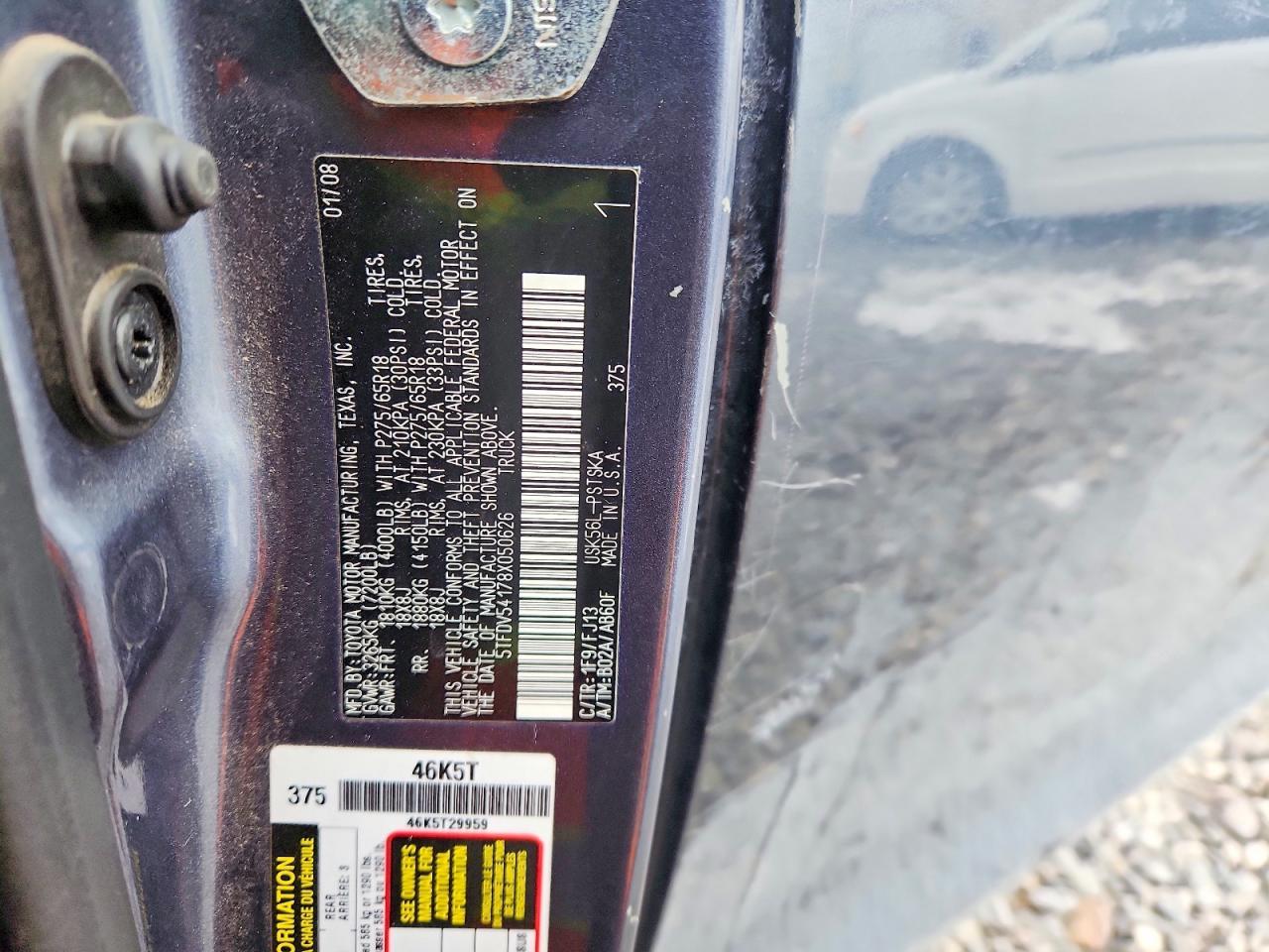 2008 Toyota Tundra Crewmax