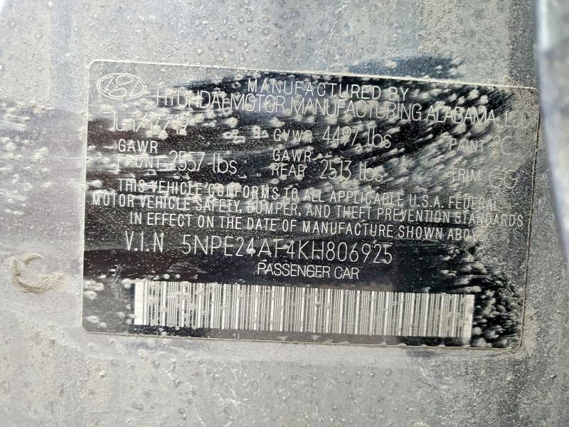 2019 Hyundai Sonata se