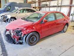 2016 Toyota Corolla l en venta en Eldridge, IA