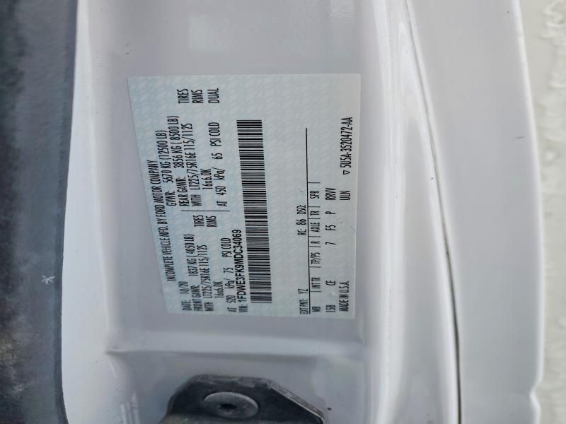 2021 Ford E350 box Truck