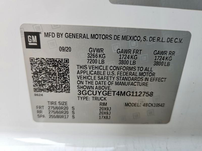 2021 Chevrolet Silverado K1500 LTZ