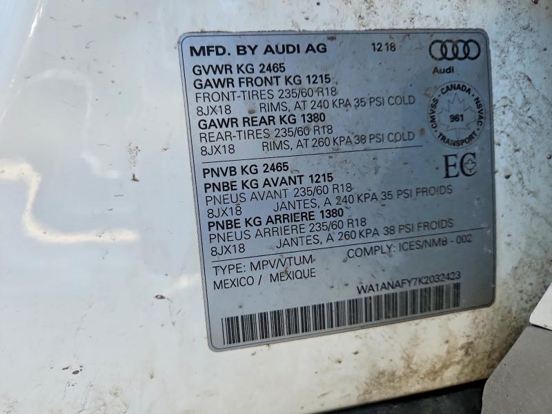 2019 Audi Q5 Premium