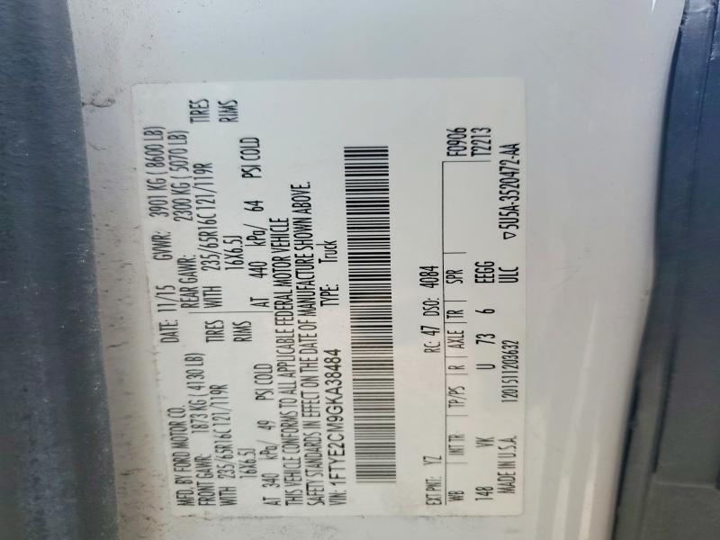 2016 Ford Transit T-150 Utility / Service van