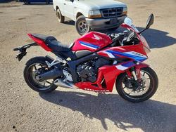 Honda CBR650 R salvage cars for sale: 2025 Honda CBR650 R