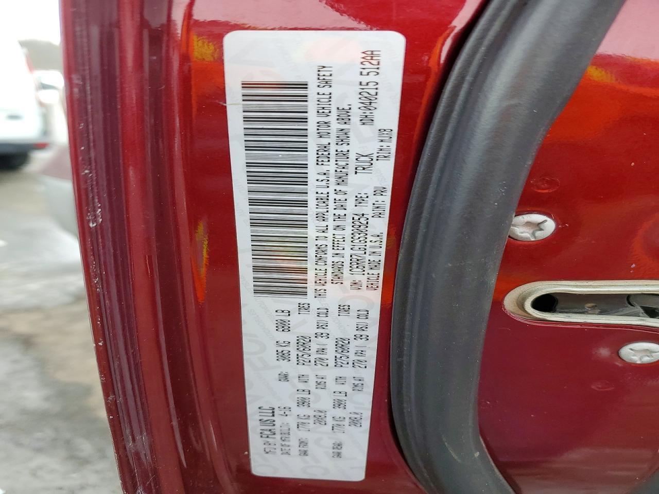 2016 Dodge RAM 1500 SLT