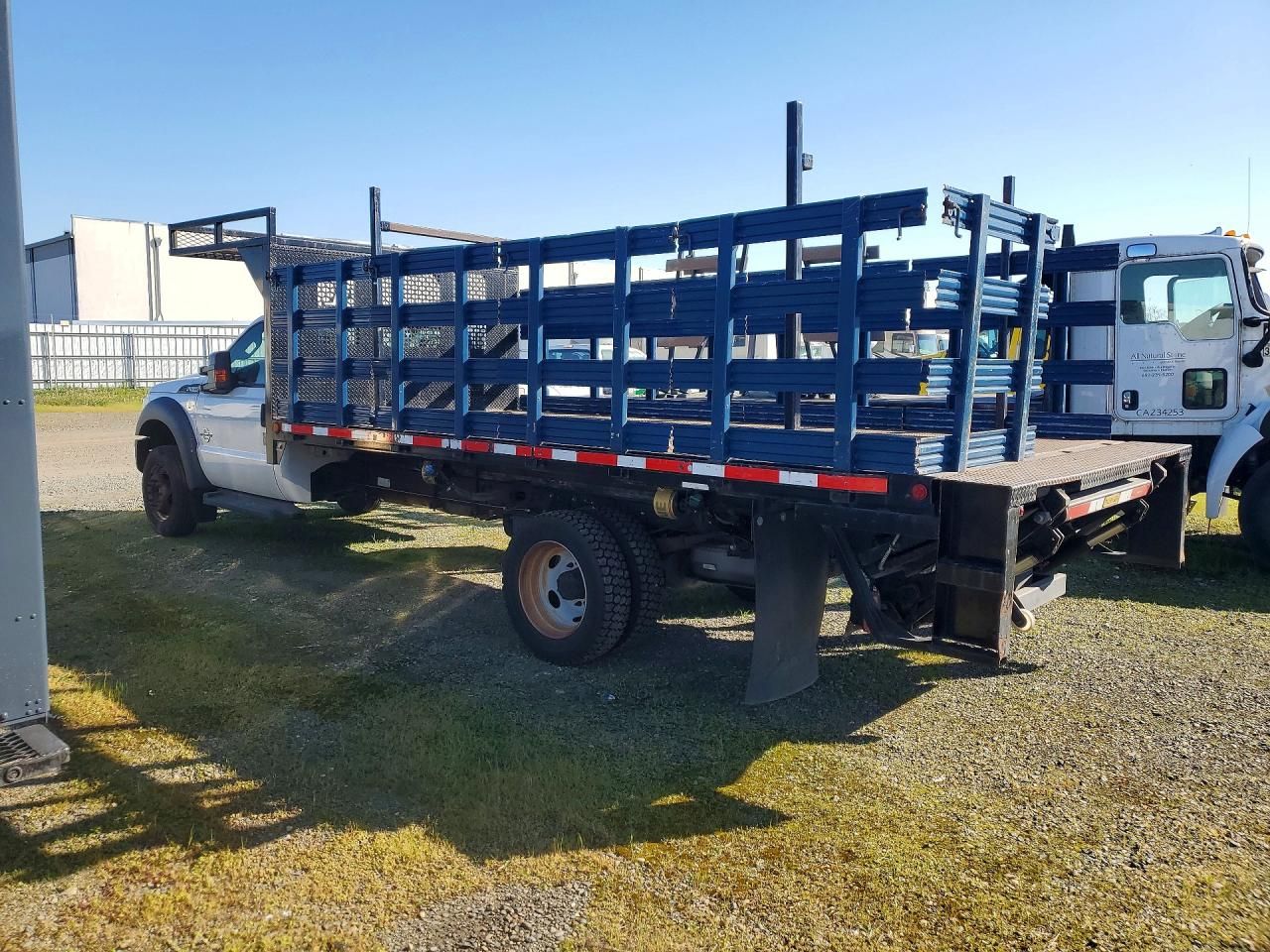 2012 Ford F550 Super Duty Flatbed Truck