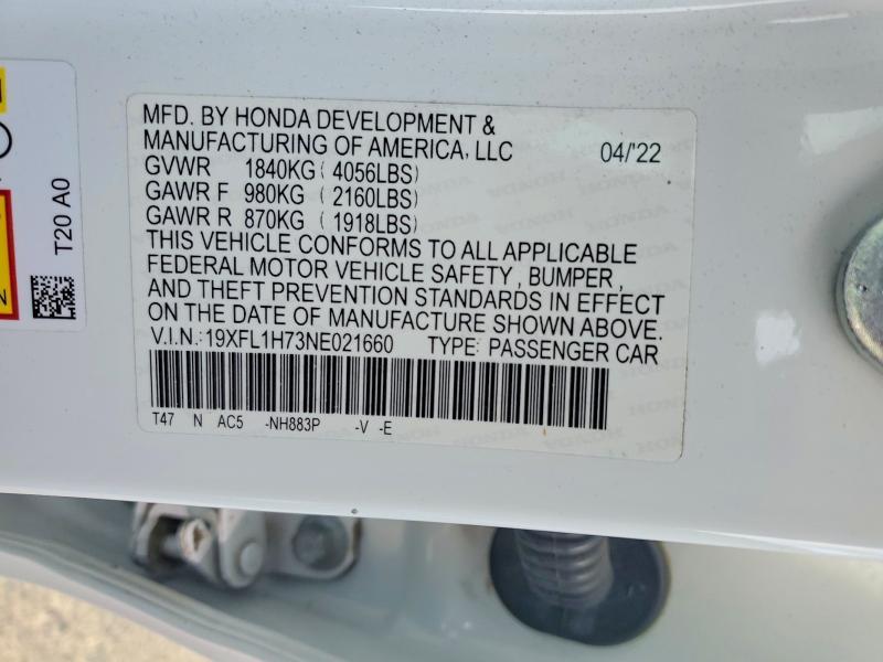 2022 Honda Civic exl