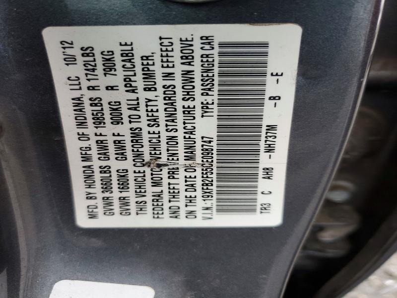 2012 Honda Civic lx