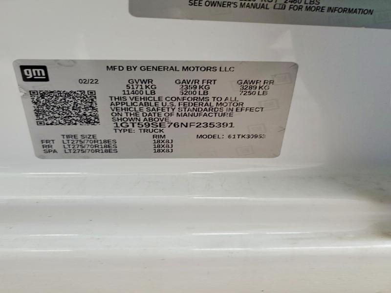 2022 GMC Sierra K3500