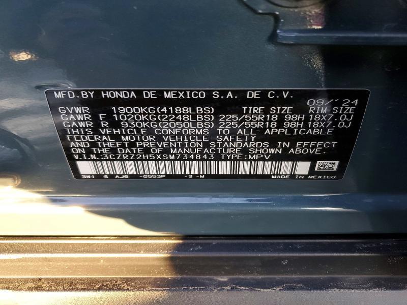 2025 Honda Hr-v Sport