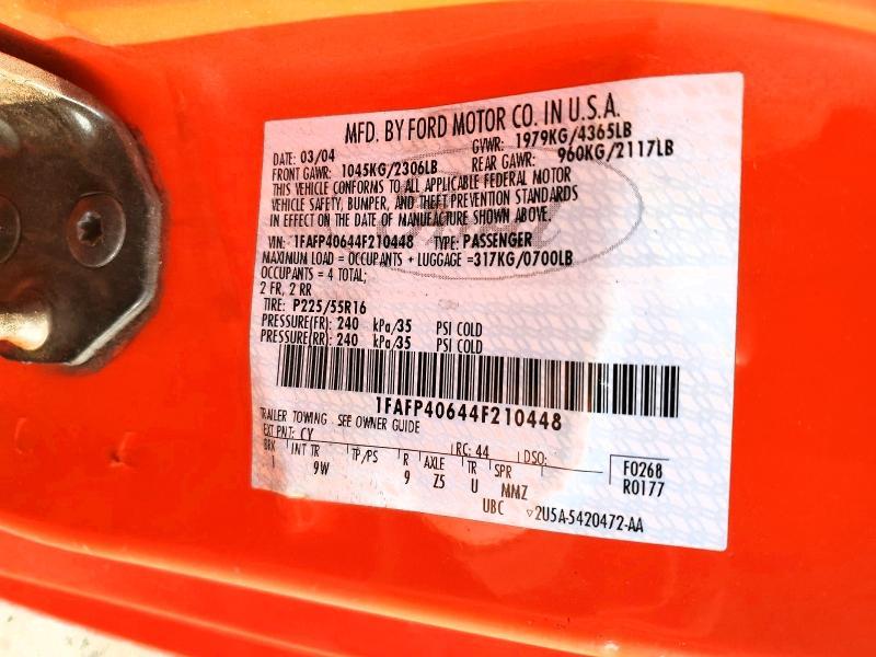 2004 Ford Mustang