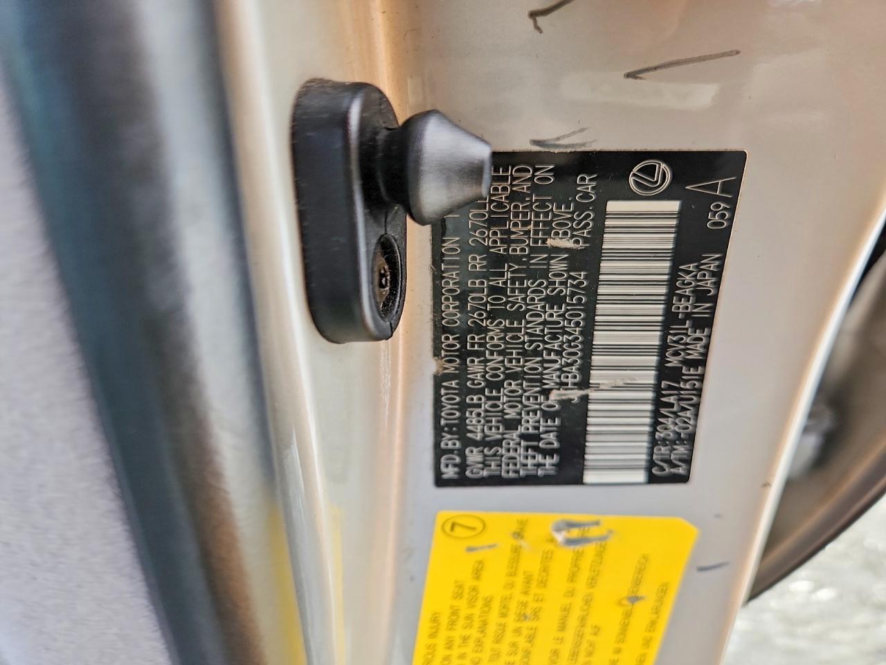 2004 Lexus Es 330 Base