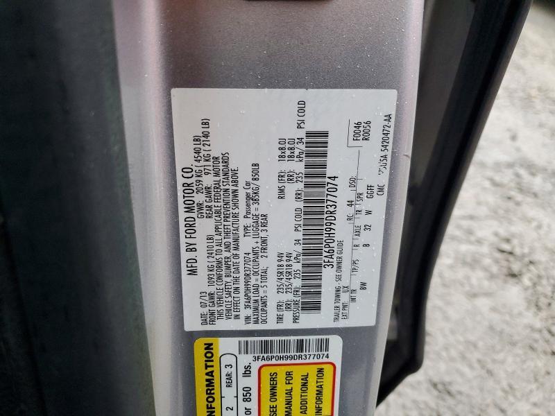 2013 Ford Fusion se