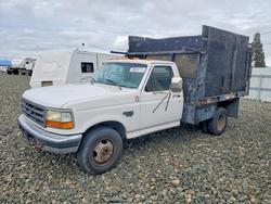 Ford Vehiculos salvage en venta: 1996 Ford F350 Super Duty Flatbed Truck