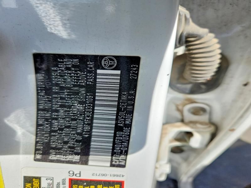 2014 Toyota Camry le