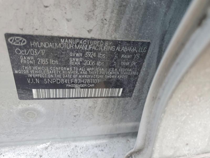2018 Hyundai Elantra sel