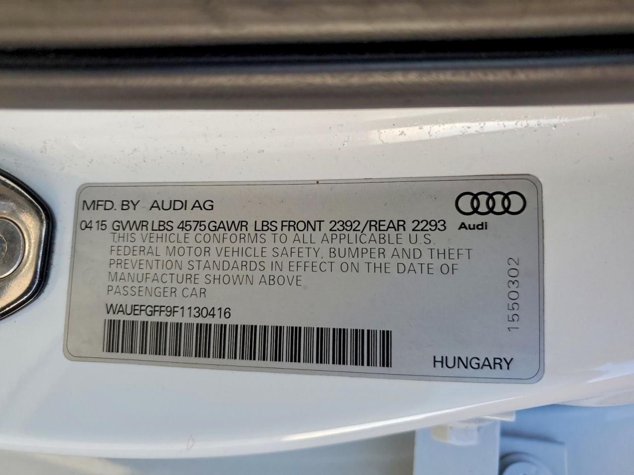 2015 Audi A3 Premium Plus