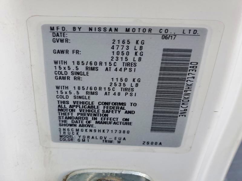 2017 Nissan NV200 Utility / Service Van