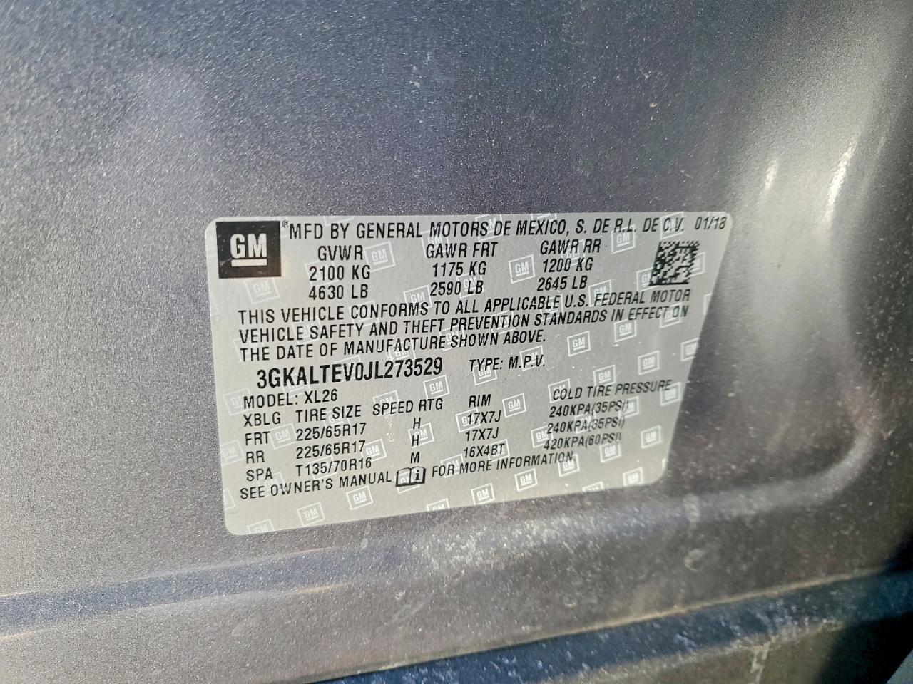 2018 GMC Terrain sle