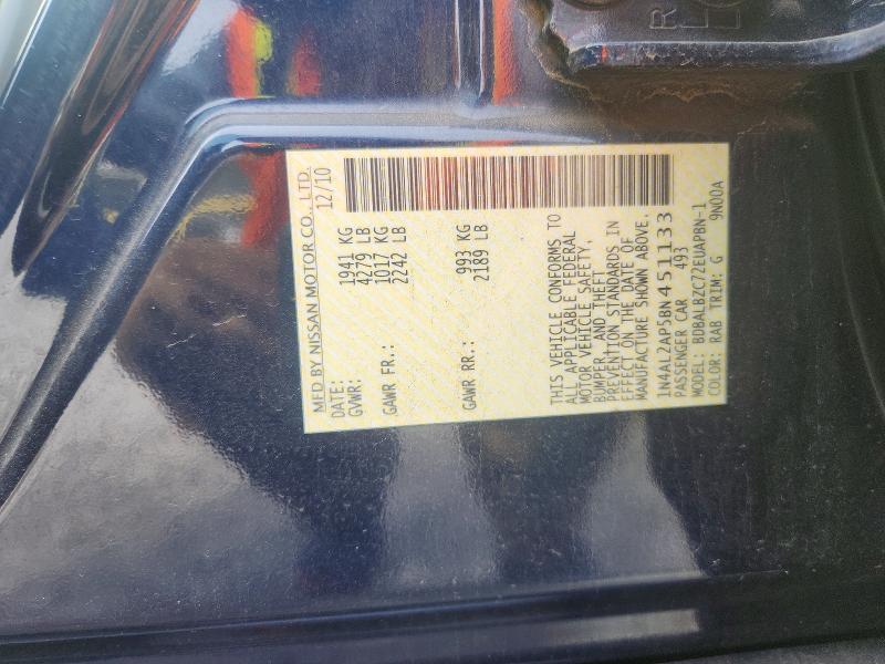 2011 Niss Altima Base