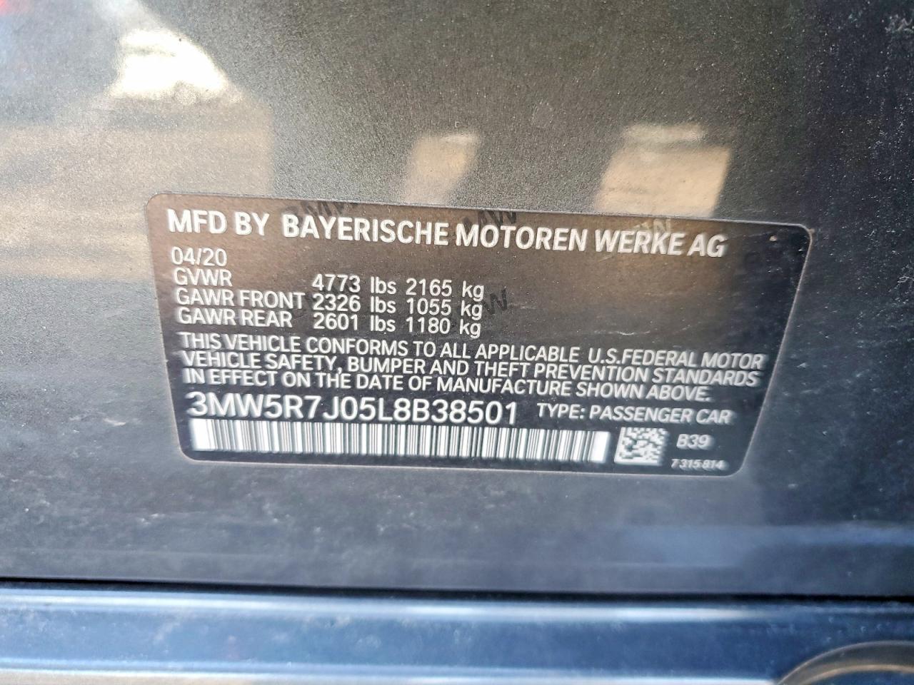 2020 BMW 330xi