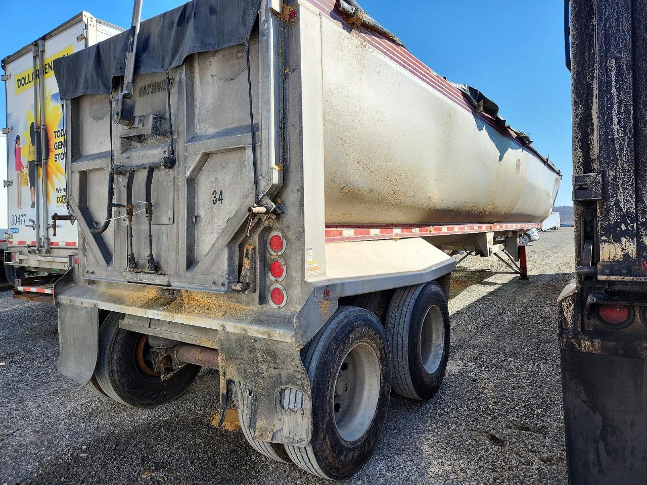 2013 Mac Trailer 2013 MAC END Dump Trailer