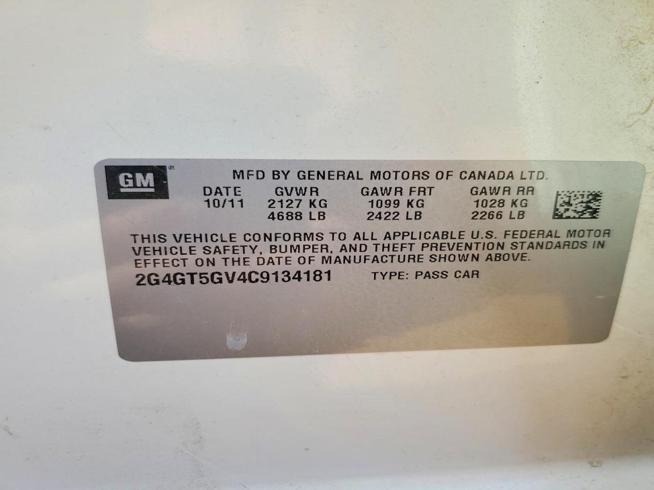 2012 Buick Regal Premium