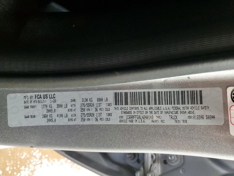 2020 Dodge Ram 1500 big Horn/lone Star