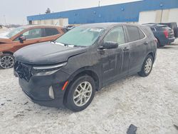 Salvage cars for sale from Copart Woodhaven, MI: 2024 Chevrolet Equinox lt