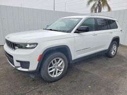 Vehiculos salvage en venta de Copart Riverview, FL: 2024 Jeep Grand Cherokee l Laredo