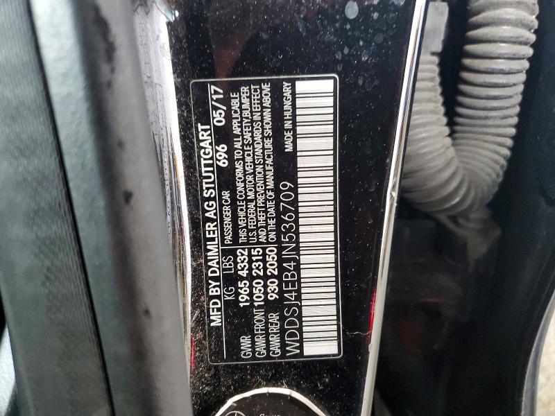 2018 Mercedes-Benz Cla 250