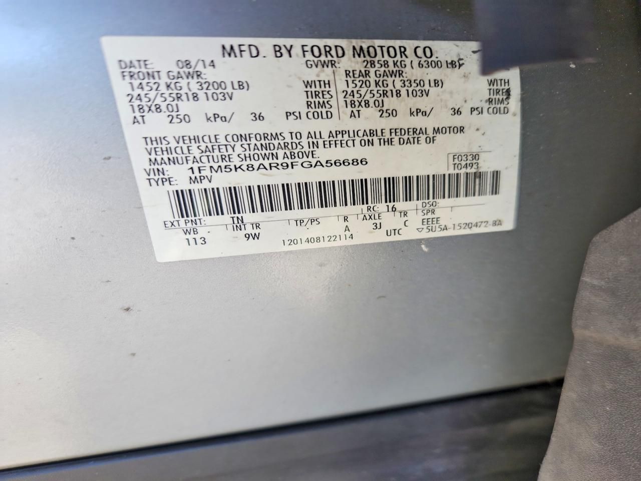 2015 Ford Explorer Police Interceptor