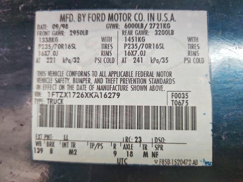 1999 Ford F150
