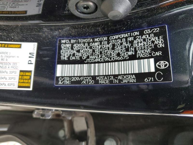 2022 Toyota Corolla se
