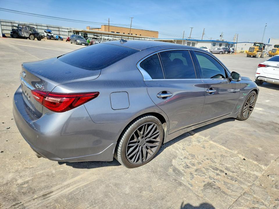 2020 Infiniti Q50 red Sport 400