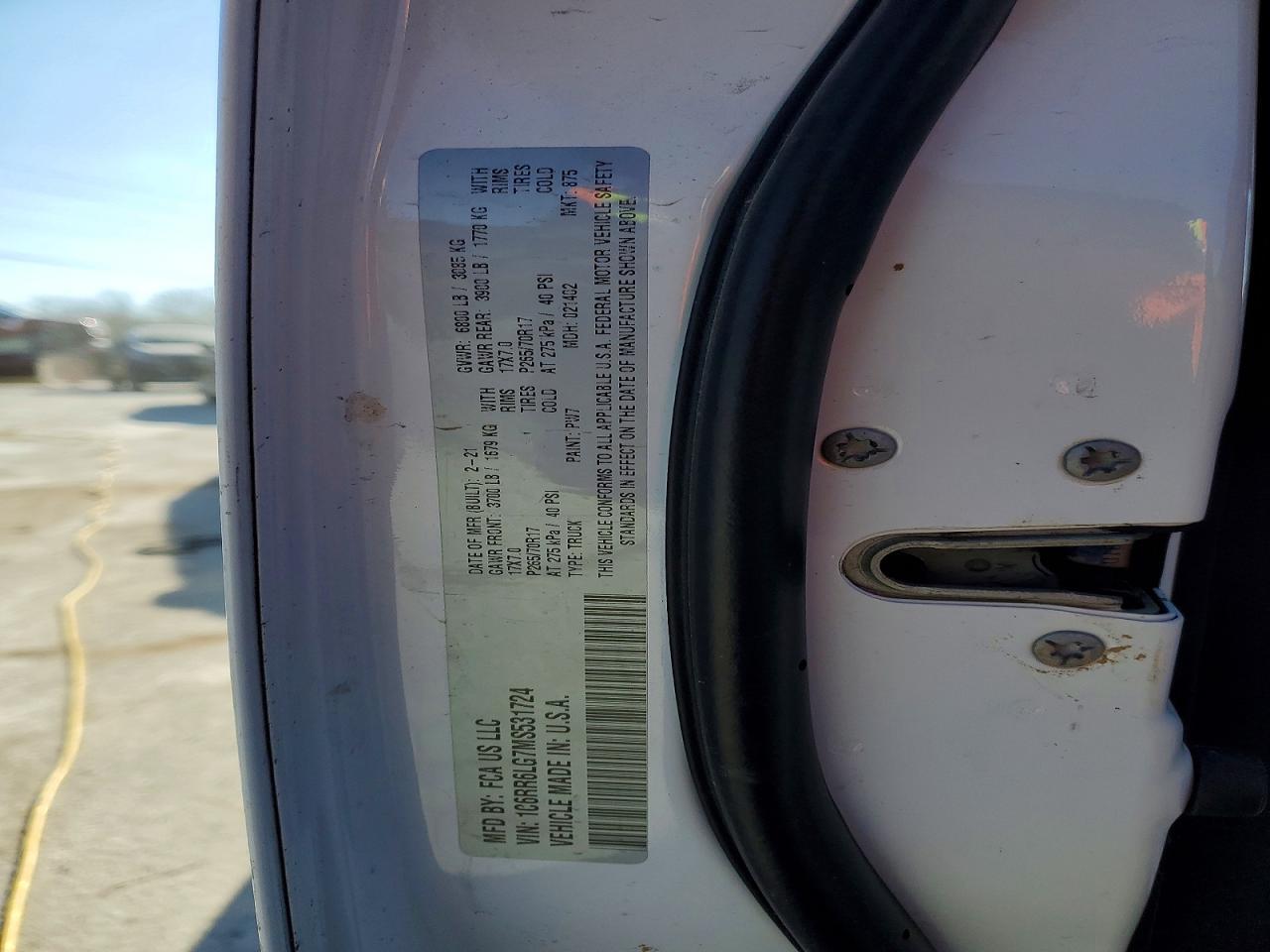 2021 Dodge Ram 1500 Classic slt