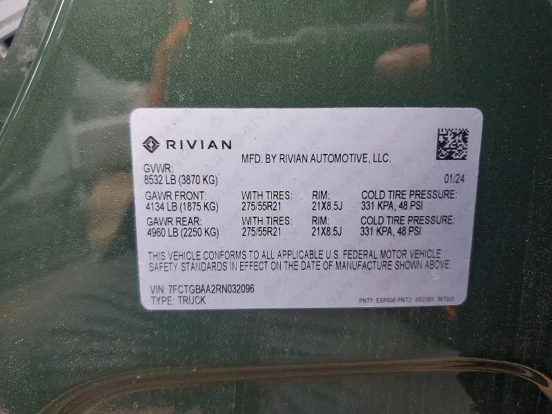 2024 Rivian R1T Adventure