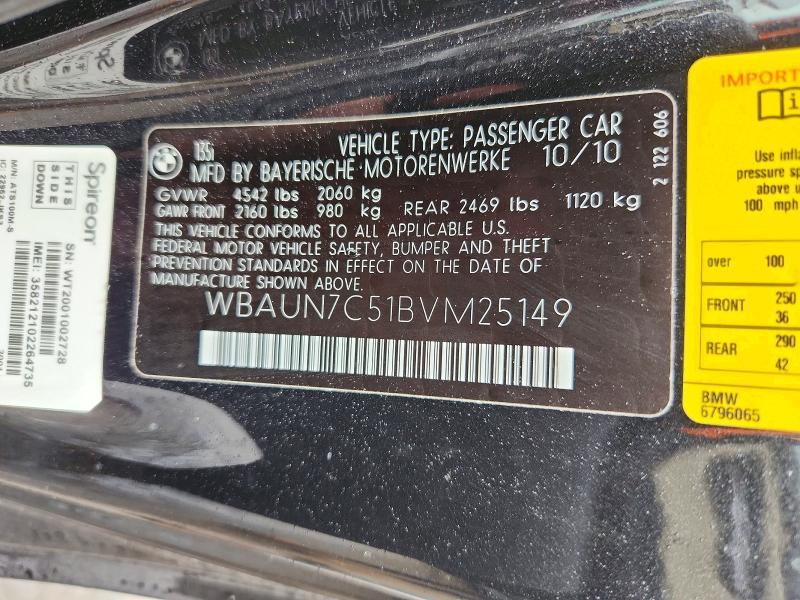 2011 BMW 135 i