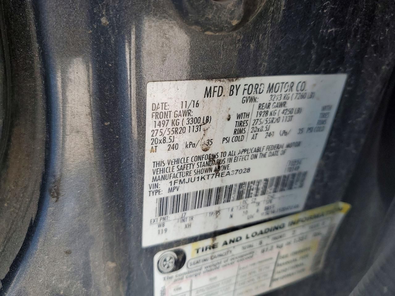 2017 Ford Expedition Limited