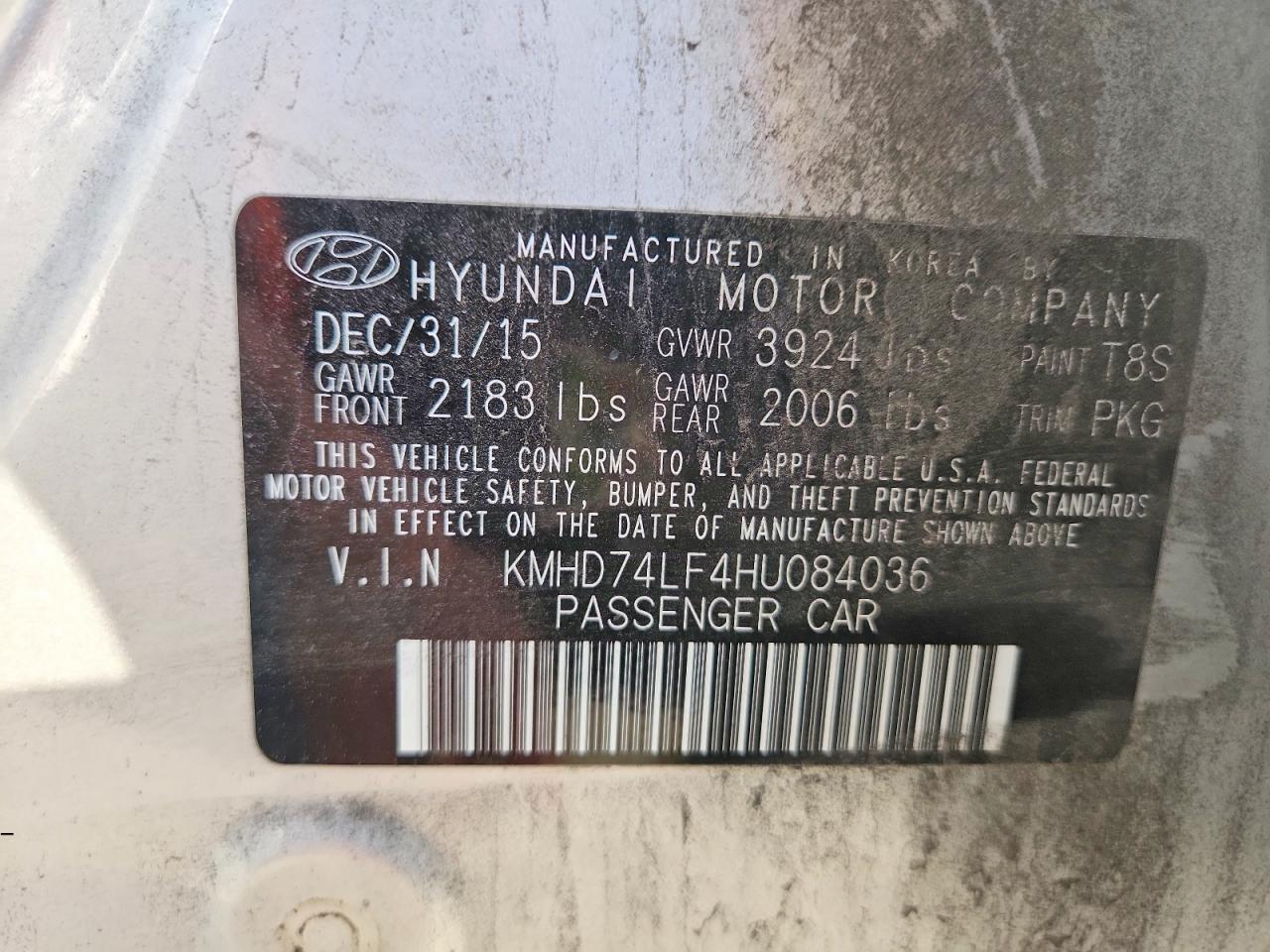 2017 Hyundai Elantra se