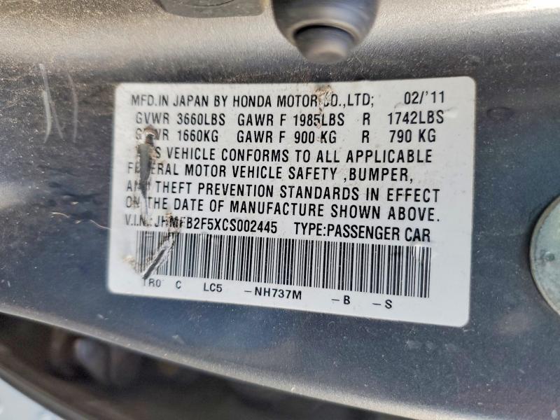 2012 Honda Civic lx
